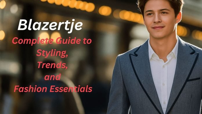 Blazertje – Complete Guide to Styling, Trends, and Fashion Essentials