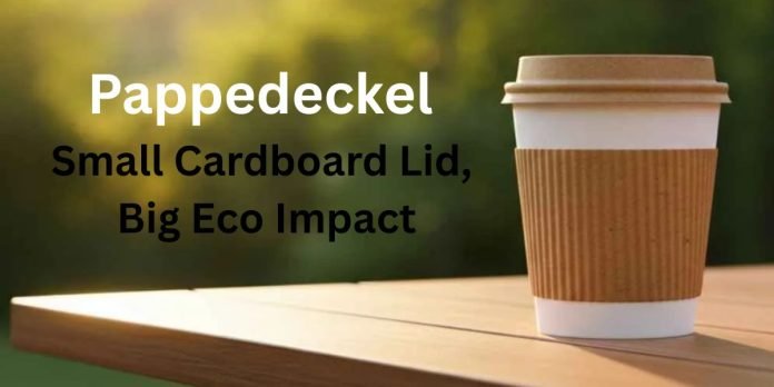 Pappedeckel: Small Cardboard Lid, Big Eco Impact