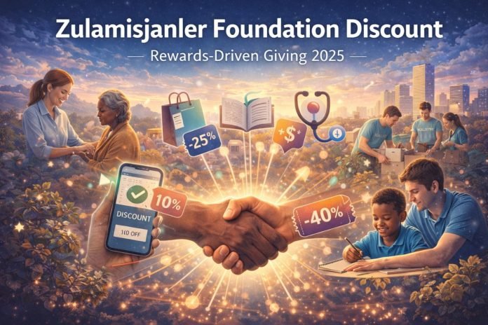Zulamisjanler Foundation Discount: Rewards-Driven Giving 2025