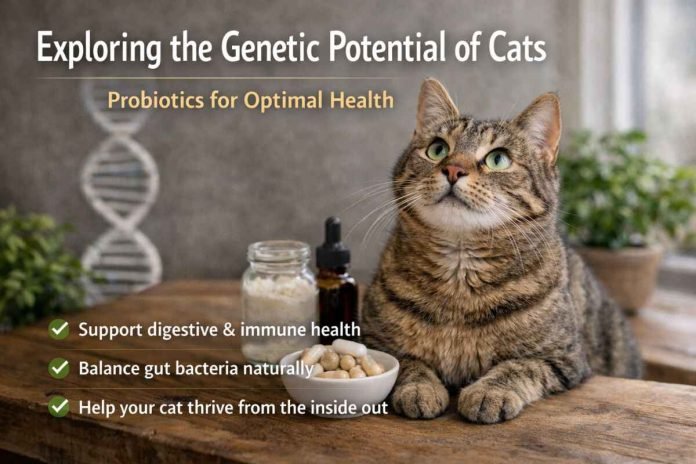 Exploring the Genetic Potential of Cats: Probiotics for Optimal Health