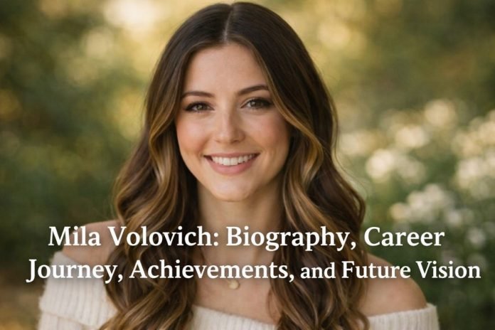 Mila Volovich: Biography, Career Journey, Achievements, and Future Vision
