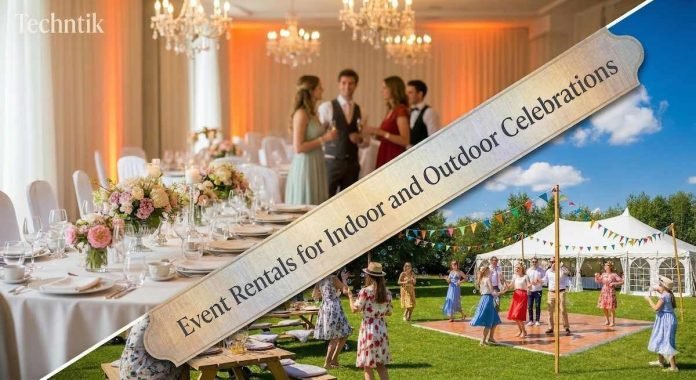 Event Rentals for Indoor and Outdoor Celebrations